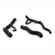 Volvo 700/940 Turbo Radiator Hoses Black