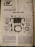 Volvo 240 Turbo B21FT Pressure Hoses Blue