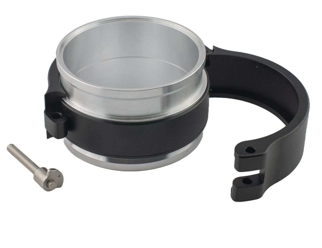 V-Band aluminum 2" - Axially movement