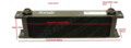 Setrab Oil cooler 13 row (358mm)