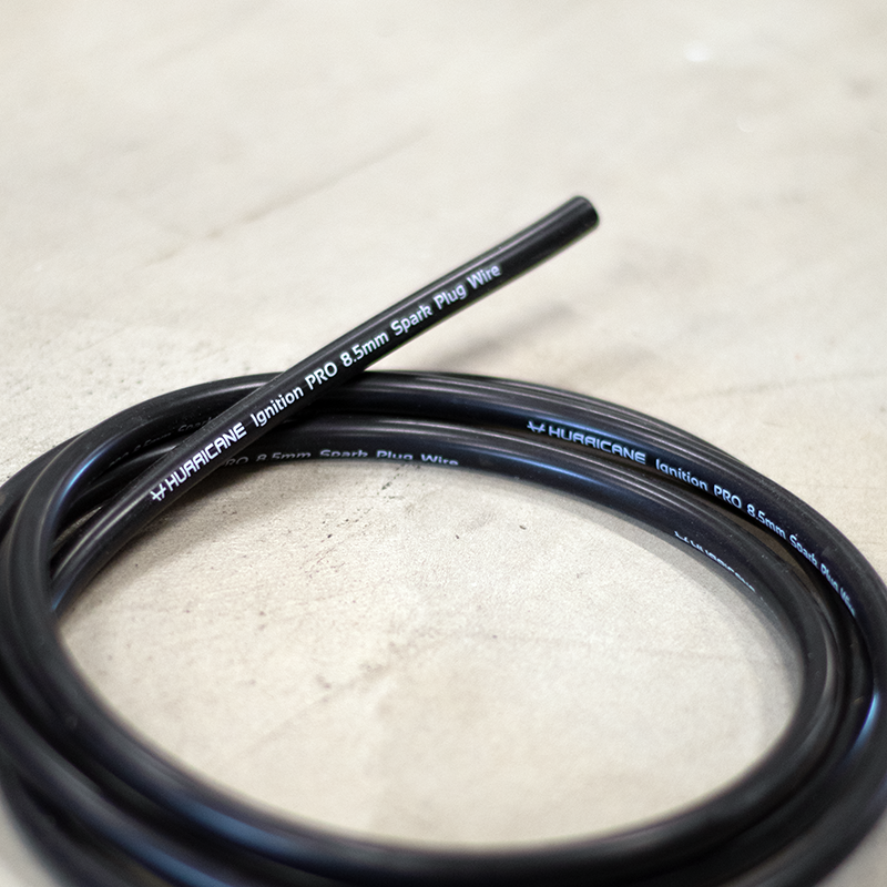 Hurricane Spark Plug Wire Ignition PRO 8.5mm Black