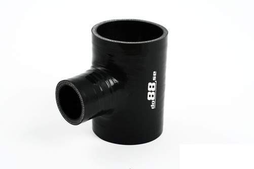 Silicone hose T-coupling 3'' + 2'' (76+51mm)
