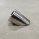 Curved lambda nut M18x1.5 Stainless steel (45°)