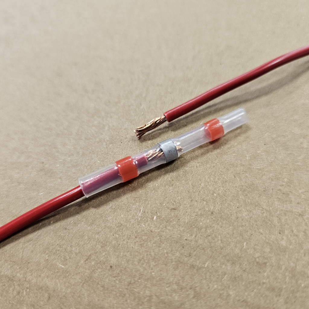 Joint sleeve White Solder (10x)