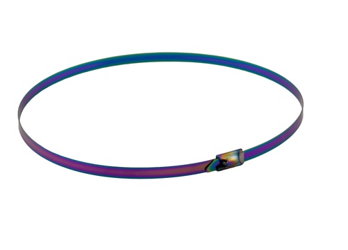 Stainless steel locking tie 200mm (PRO Titan look)