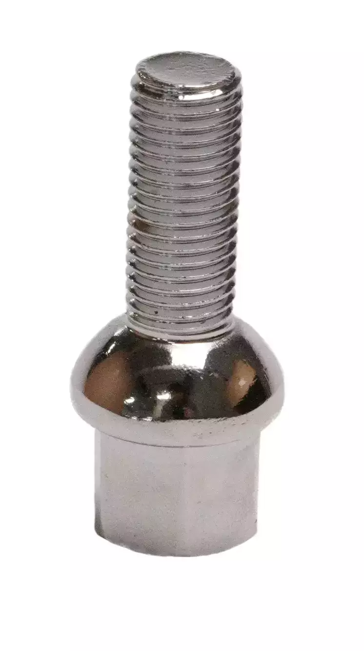 Wheel bolt Silver M12x1.25