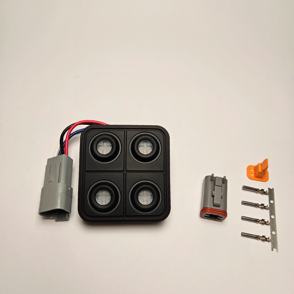 ECU Master Keyboard 4 buttons