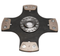 BMW 10x35mm Performance Sinter Clutch disc 4 puck 240mm