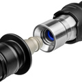 Nuke Air Jack Petcock Ball Valve Male Connector, AN-6