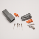 Connector 4-pin DTM series male + Female