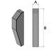 Intercooler End Tank 135x495mm