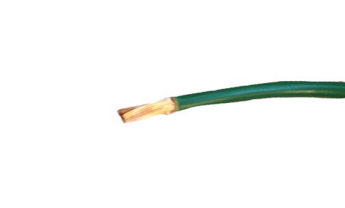 Wire 0,75mm² Green