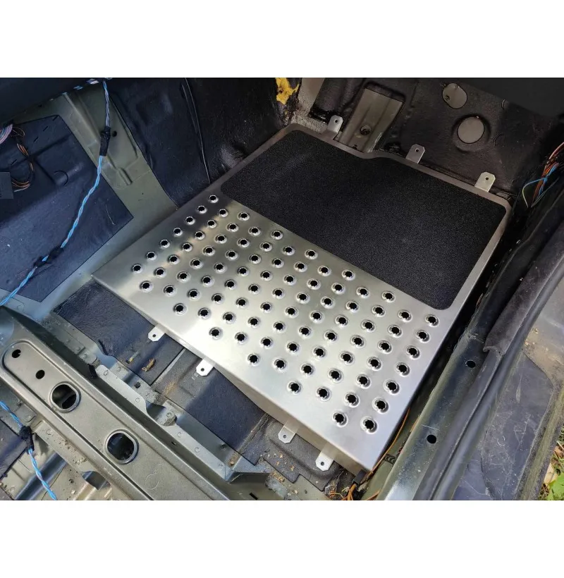 BMW E90 E92 E82 Floor Plates Stainless