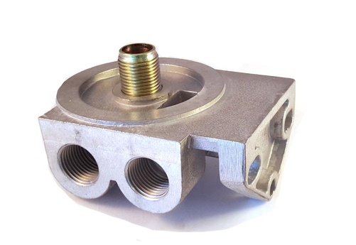 Remote oil filter bracket Left connections