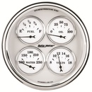 5" Quad Gauge, 100 Psi/100-250 °F/8-18v/240-33 Ω, Old-Tyme White Ii