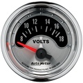 5 Pc. Gauge Kit, 3-3/8" & 2-1/16", Elec. Speedometer, American Muscle