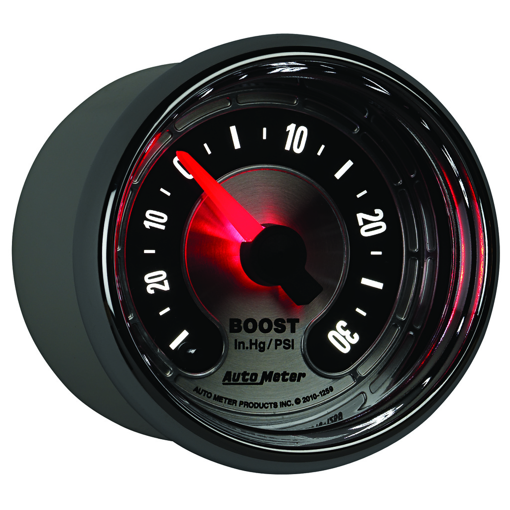 2-1/16" Boost/Vacuum, 30 In Hg/30 Psi, American Muscle
