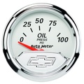 5 Pc. Gauge Kit, 3-1/8" & 2-1/16", Elec. Speedo., Chevrolet Heritage Bowtie