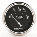 6 Gauge Direct-Fit Dash Kit, Chevy Truck 64-66, Old Tyme Black