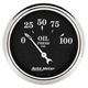 2-1/16" Oil Pressure, 0-100 Psi, Old Tyme Black