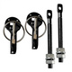Bonnet latch aluminum black