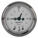 2-1/16" Clock, 12 Hour, American Platinum