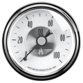 2-1/16" Oil Pressure, 0-100 Psi, Prestige Pearl