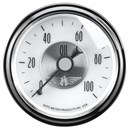 2-1/16" Oil Pressure, 0-100 Psi, Prestige Pearl