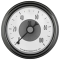 2-1/16" Oil Pressure, 0-100 Psi, Prestige Pearl