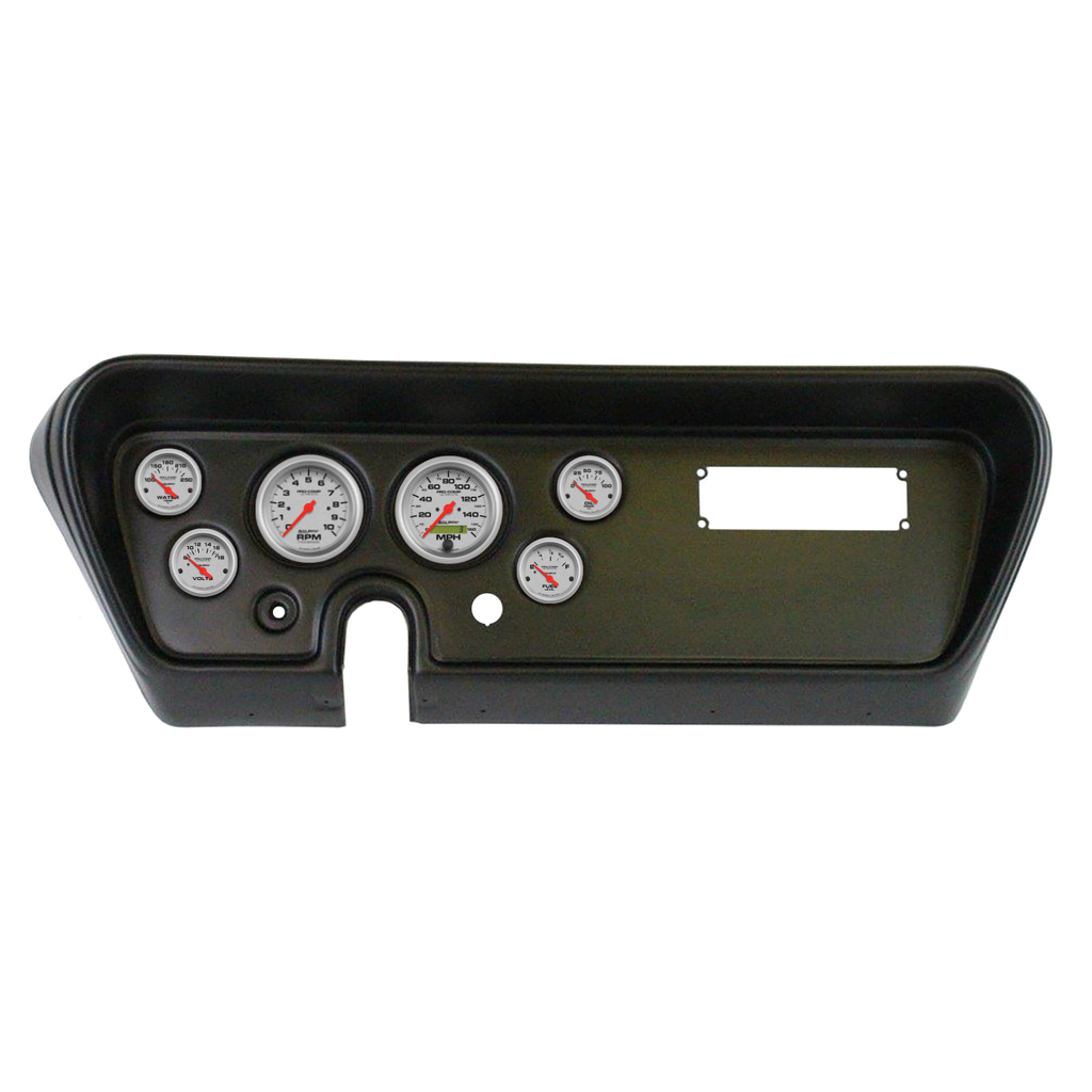 6 Gauge Direct-Fit Dash Kit, Pontiac Gto 66, Ultra-Lite