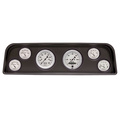 6 Gauge Direct-Fit Dash Kit, Gmc Truck 60-66, Old Tyme White