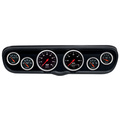 6 Gauge Direct-Fit Dash Kit, Ford Mustang 66, Designer Black
