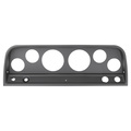 6 Gauge Direct-Fit Dash Kit, Chevy Truck 64-66, Old Tyme Black