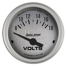 2-1/16" Voltmeter, 8-18v, Auto Gage