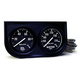 Gauge Console, Oilp/Wtmp, 2-1/16", 100 Psi/280 °F, Blk Dial, Blk Bzl, Autogage