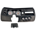 6 Gauge Direct-Fit Dash Kit, Chevy Chevelle No Vent 68, Ultra-Lite