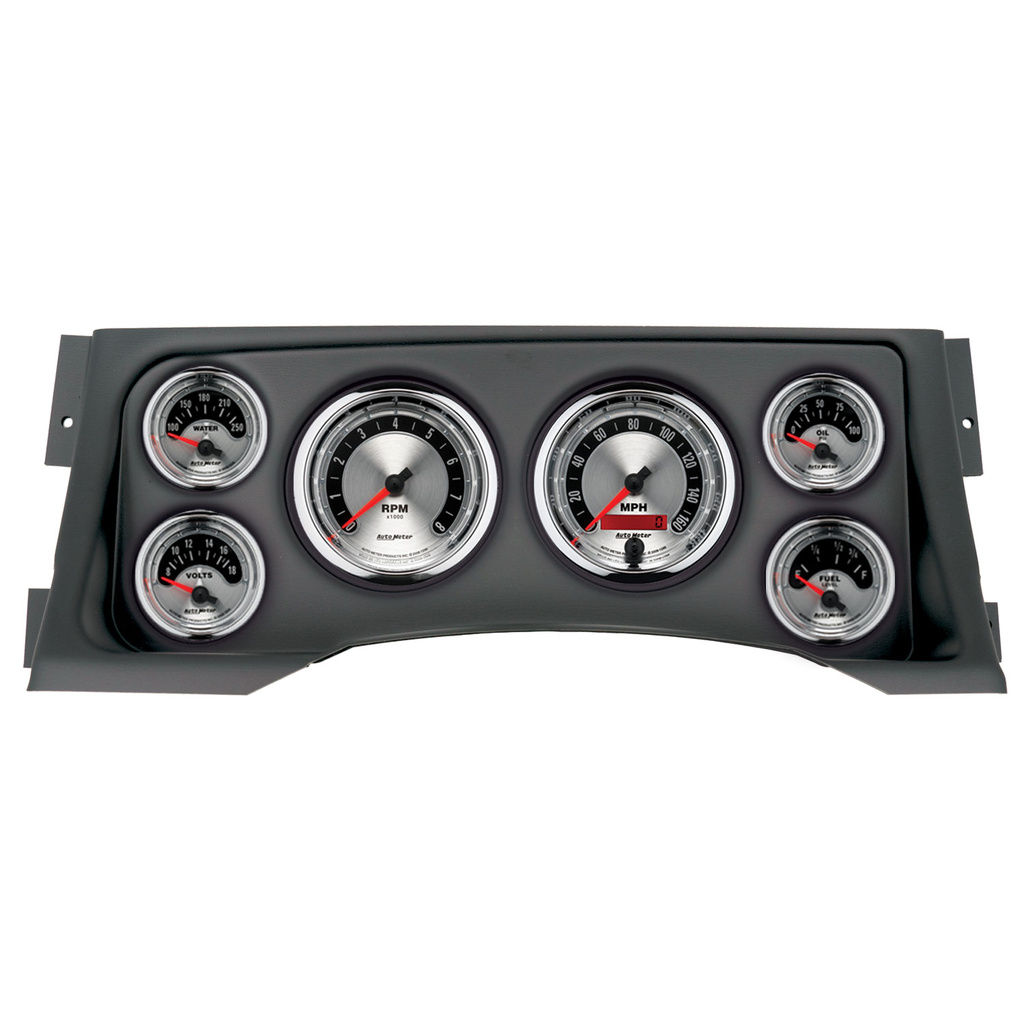 6 Gauge Direct-Fit Dash Kit, Chevy/Gmc Truck 95-98, American Muscle