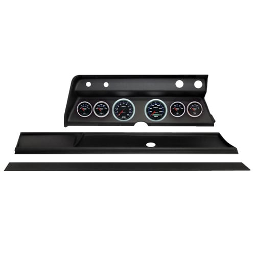 6 Gauge Direct-Fit Dash Kit, Chevy Chevelle 66, Cobalt