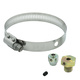 Fitting Kit, Thermocouple, 1/8npt Male W/ Set Screw & Band Clamp, Steel
