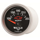 2-1/16" Water Temperature, 100-250 °F, Chevy Red Bowtie, Black