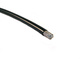 AN3 Stainless braided brake line Black
