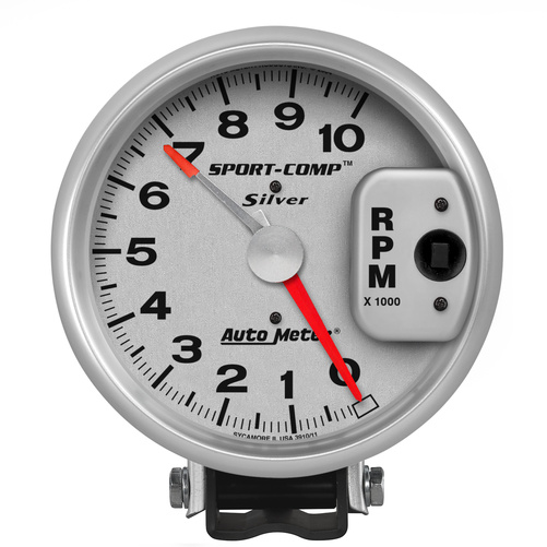 5" Pedestal Tachometer, 0-10,000 Rpm, Ultra-Lite