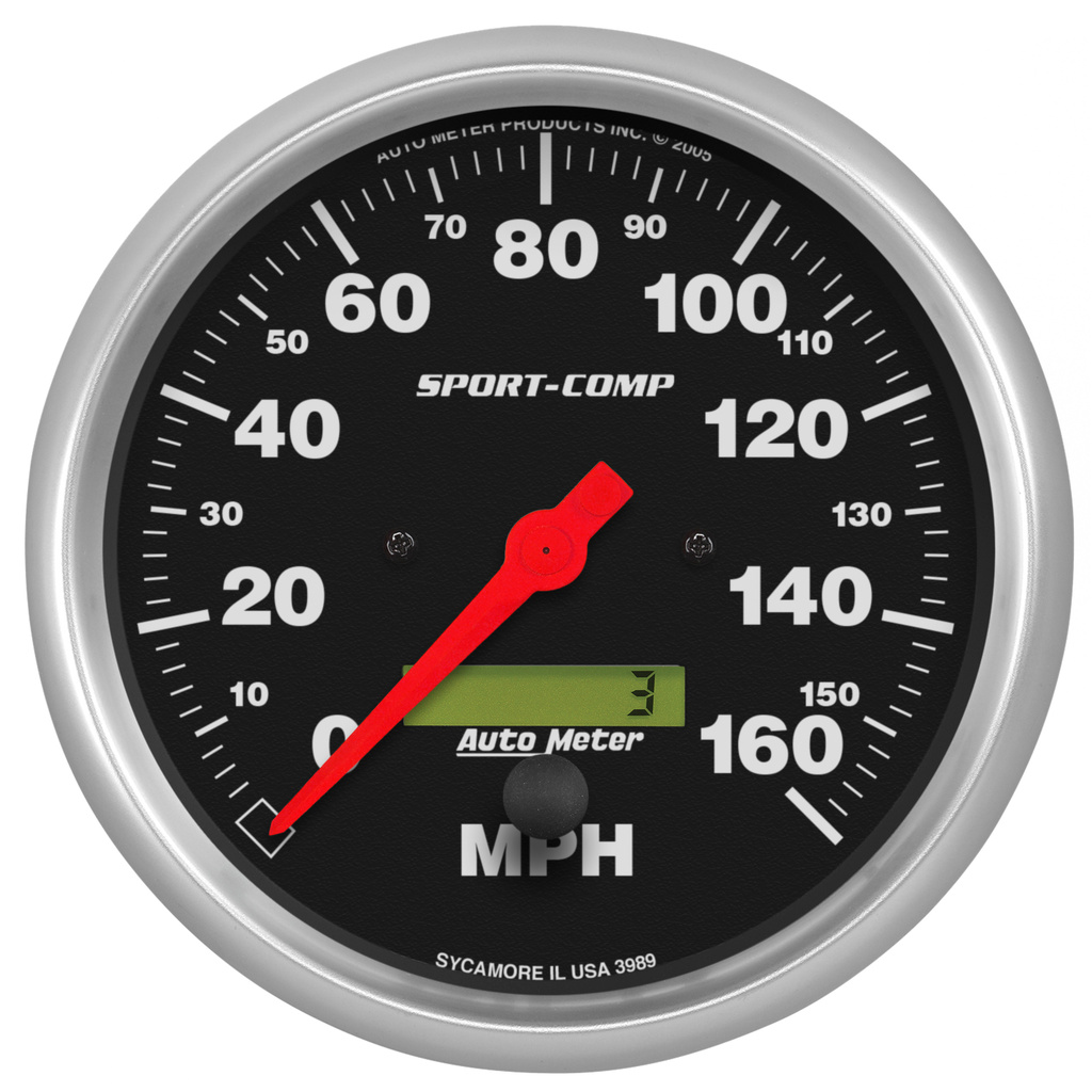 6 Gauge Direct-Fit Dash Kit, Nova 69-76, Sport-Comp