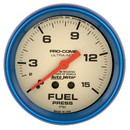 2-5/8" Fuel Pressure, 0-15 Psi, Ultra-Nite
