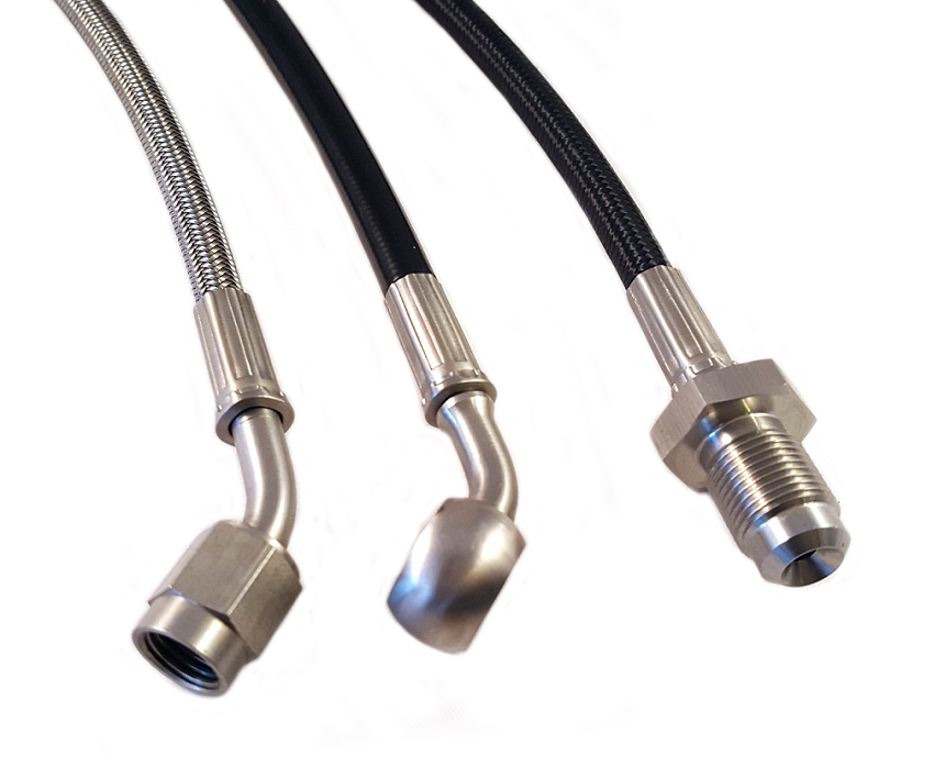 Make your own steel braided AN4 brake hose (Stainless)