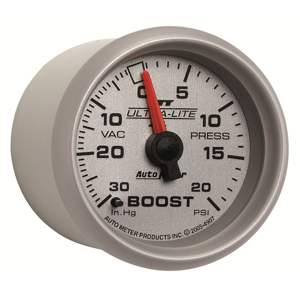 2-1/16" Boost/Vacuum, 30 In Hg/20 Psi, Ultra-Lite Ii