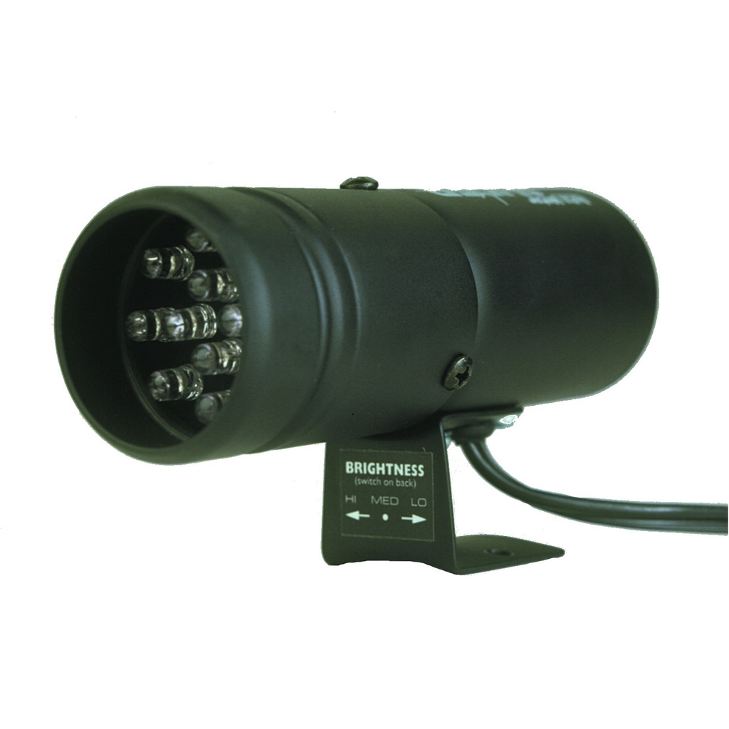 5" Tachometer, 0-9000 Rpm, Pro-Stock Pedestal W/ Super Lite & Peak Mem, Carbon Fiber
