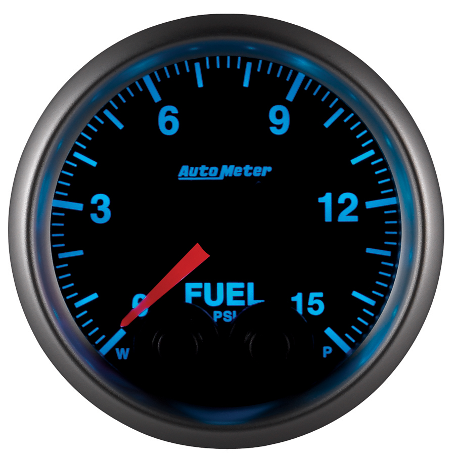 2-1/16" Fuel Pressure, 0-15 Psi, Elite, -4an Sensor