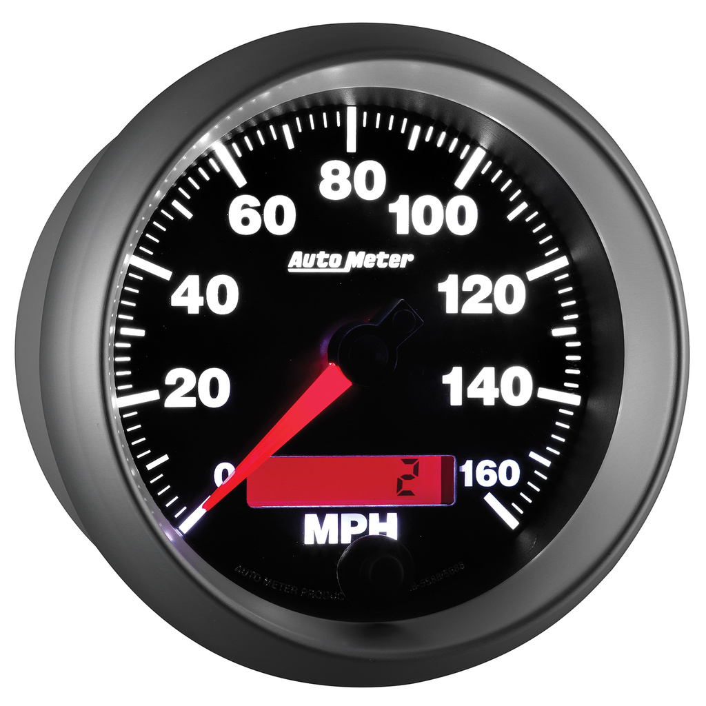 3-3/8" Speedometer, 0-160 Mph, Elite