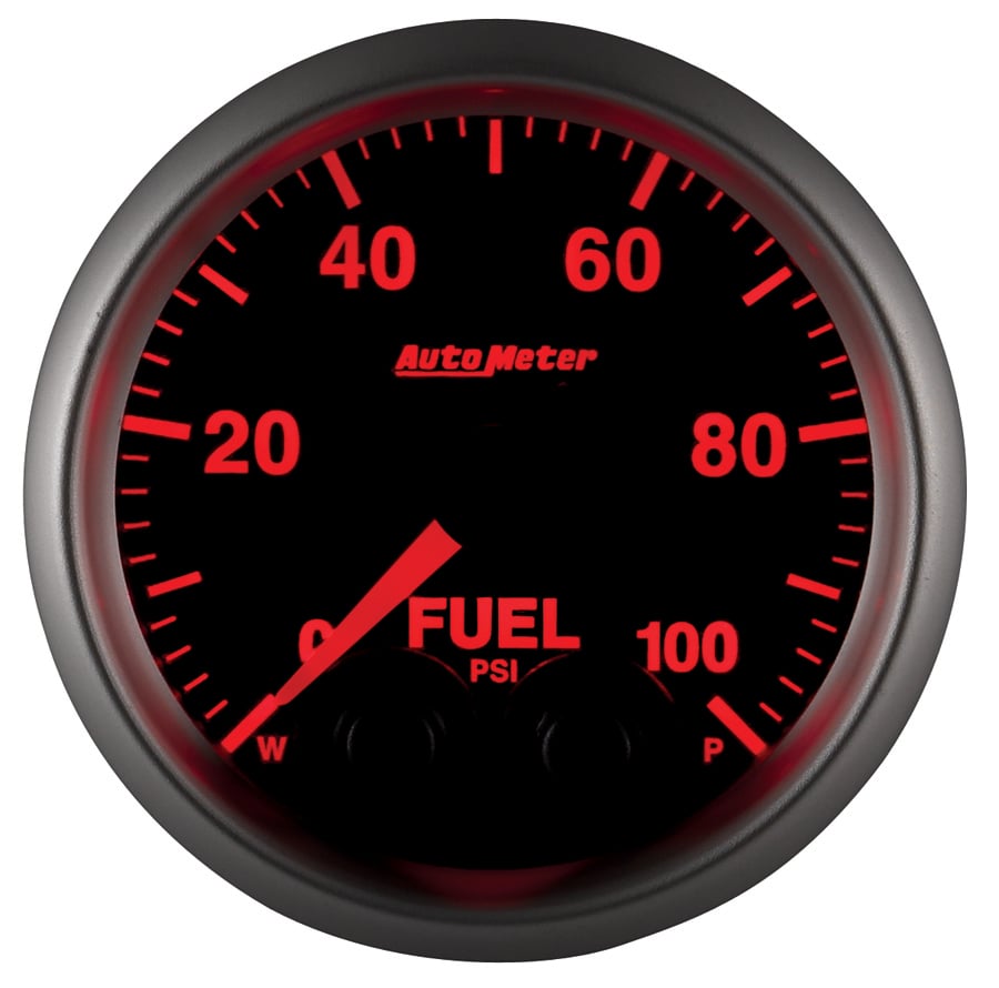 2-1/16" Fuel Pressure, 0-100 Psi, Elite, -4an Sensor
